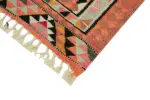 Herki Eskitme Multi Pamuk Üzerine Yün El Dokuma Kilim-094x304 - Görsel 4
