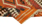 Herki Eskitme Multi Pamuk Üzerine Yün El Dokuma Kilim-086x365 - Görsel 6