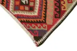 Herki Eskitme Multi Pamuk Üzerine Yün El Dokuma Kilim-083x322 - Görsel 4