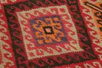 Herki Eskitme Multi Pamuk Üzerine Yün El Dokuma Kilim-083x322 - Görsel 5