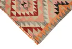 Herki Eskitme Multi Pamuk Üzerine Yün El Dokuma Kilim-090x322 - Görsel 4