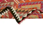 Herki Eskitme Multi Pamuk Üzerine Yün El Dokuma Kilim-090x322 - Görsel 6