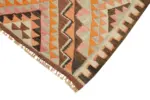 Herki Eskitme Multi Pamuk Üzerine Yün El Dokuma Kilim-090x344 - Görsel 4