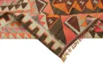 Herki Eskitme Multi Pamuk Üzerine Yün El Dokuma Kilim-090x344 - Görsel 6