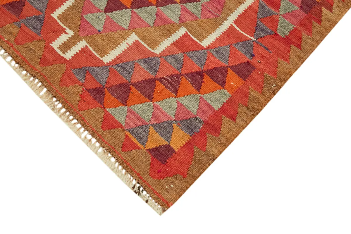 Herki Eskitme Multi Pamuk Üzerine Yün El Dokuma Kilim-096x348 - Görsel 4
