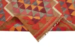 Herki Eskitme Multi Pamuk Üzerine Yün El Dokuma Kilim-096x348 - Görsel 6