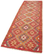 Herki Eskitme Multi Pamuk Üzerine Yün El Dokuma Kilim-098x322 - Görsel 3
