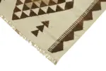 Herki Eskitme Multi Pamuk Üzerine Yün El Dokuma Kilim-096x360 - Görsel 4
