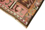 Herki Eskitme Multi Pamuk Üzerine Yün El Dokuma Kilim-093x344 - Görsel 4