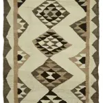 Herki Eskitme Multi Pamuk Üzerine Yün El Dokuma Kilim-087x334