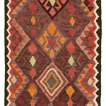 Herki Eskitme Multi Pamuk Üzerine Yün El Dokuma Kilim-080x400