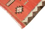 Herki Eskitme Multi Pamuk Üzerine Yün El Dokuma Kilim-088x277 - Görsel 4