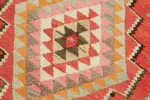 Herki Eskitme Multi Pamuk Üzerine Yün El Dokuma Kilim-088x277 - Görsel 5