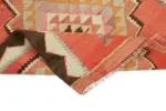 Herki Eskitme Multi Pamuk Üzerine Yün El Dokuma Kilim-088x277 - Görsel 6