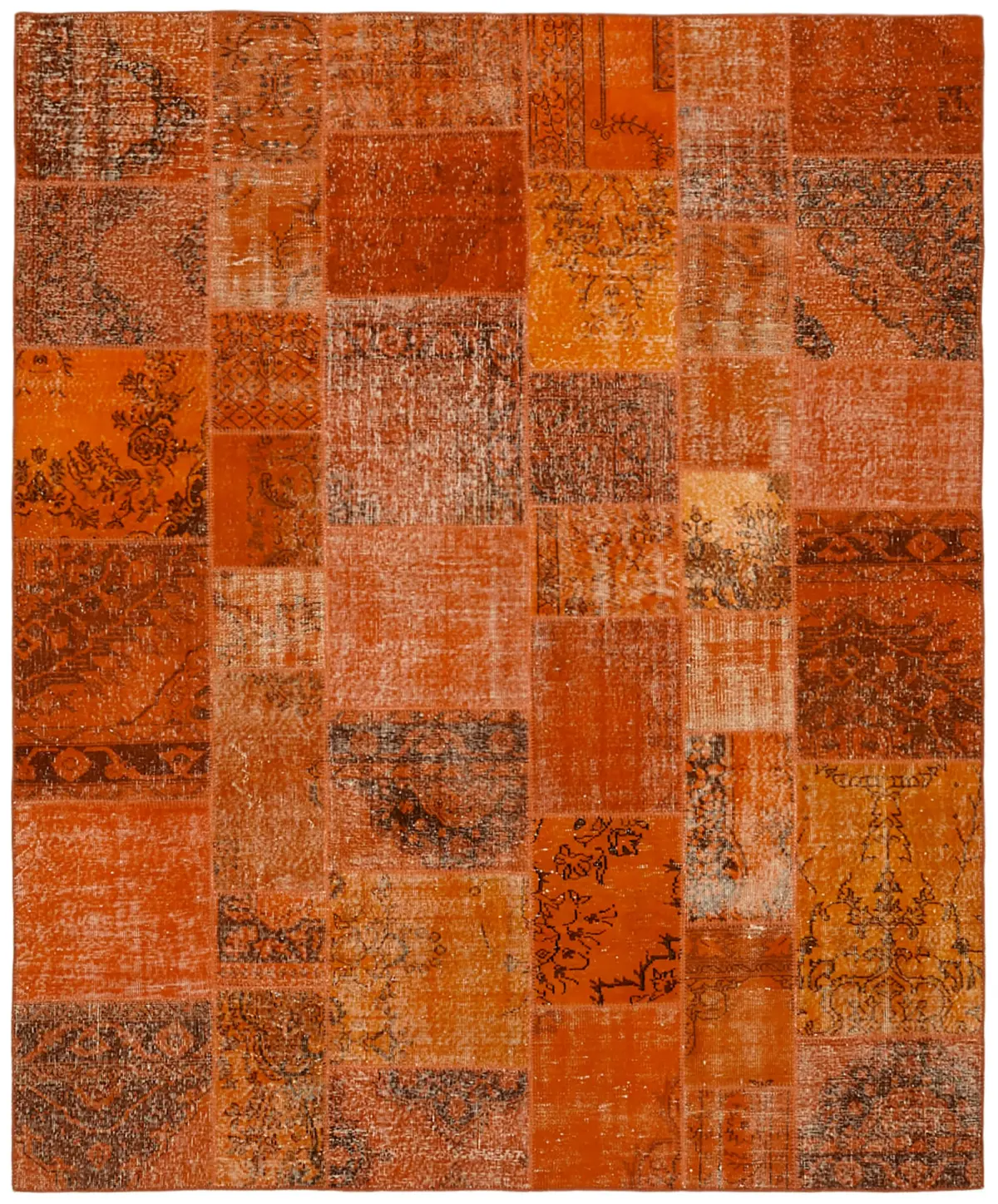 Rc_43177_0_Orange_Patchwork_Rugs