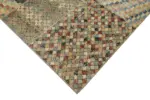 Patchwork Bej Pamuk Üzerine Yün El Dokuma Kilim-250x300 - Görsel 4