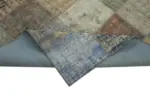 Patchwork Mavi Pamuk Üzerine Yün El Dokuma Kilim-250x340 - Görsel 6