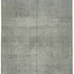Anadolu Eskitme Gri Pamuk Üzerine Yün El Dokuma Kilim-284x418