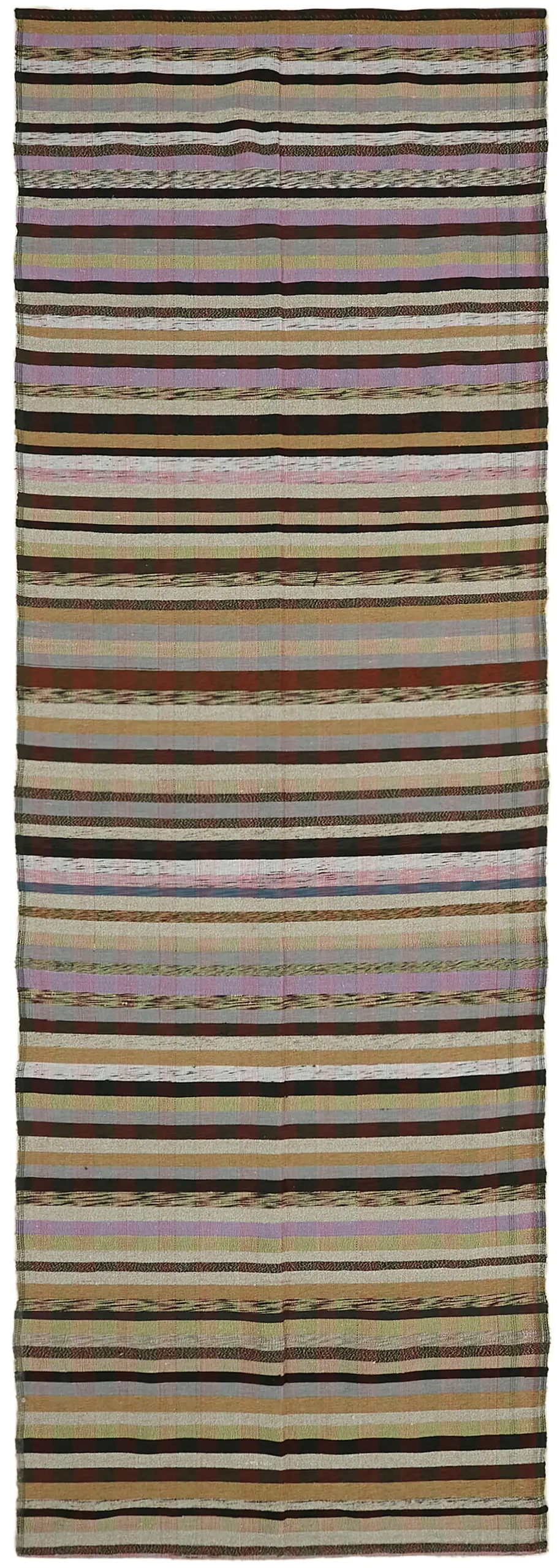 Rc_43453_0_Multicolor_Oriental_Kilim_Rugs Chaput Çizgili Multi Renk Pamuk Üzerine Yün El Dokuma Kilim-151x441 - Görsel 1