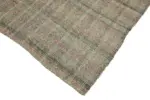 Chaput Çizgili Gri Renk Pagrk Üzerine Yün El Dokuma Kilim-180x295 - Görsel 4