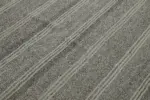 Chaput Çizgili Gri Renk Pagrk Üzerine Yün El Dokuma Kilim-220x285 - Görsel 5