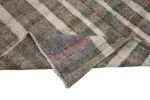 Chaput Çizgili Gri Renk Pagrk Üzerine Yün El Dokuma Kilim-171x297 - Görsel 6