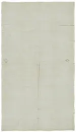 Kendir Çizgili Beyaz Kenevir İpinden El Dokuma Kilim-172x290