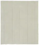 Kendir Çizgili Beyaz Kenevir İpinden El Dokuma Kilim-180x201