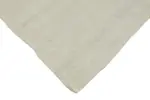Kendir Çizgili Beyaz Kenevir İpinden El Dokuma Kilim-180x201 - Görsel 4