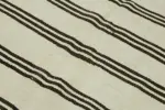 Kendir Çizgili Beyaz Kenevir İpinden El Dokuma Kilim-160x230 - Görsel 5