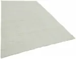 Kendir Çizgili Beyaz Kenevir İpinden El Dokuma Kilim-188x358 - Görsel 2