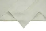 Kendir Çizgili Beyaz Kenevir İpinden El Dokuma Kilim-188x358 - Görsel 6