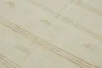 Kendir Çizgili Beyaz Kenevir İpinden El Dokuma Kilim-173x320 - Görsel 5