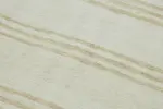 Kendir Çizgili Bej Kenevir İpinden El Dokuma Kilim-145x374 - Görsel 5