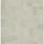 Kendir Çizgili Beyaz Kenevir İpinden El Dokuma Kilim-197x292