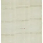 Kendir Çizgili Bej Kenevir İpinden El Dokuma Kilim-170x370