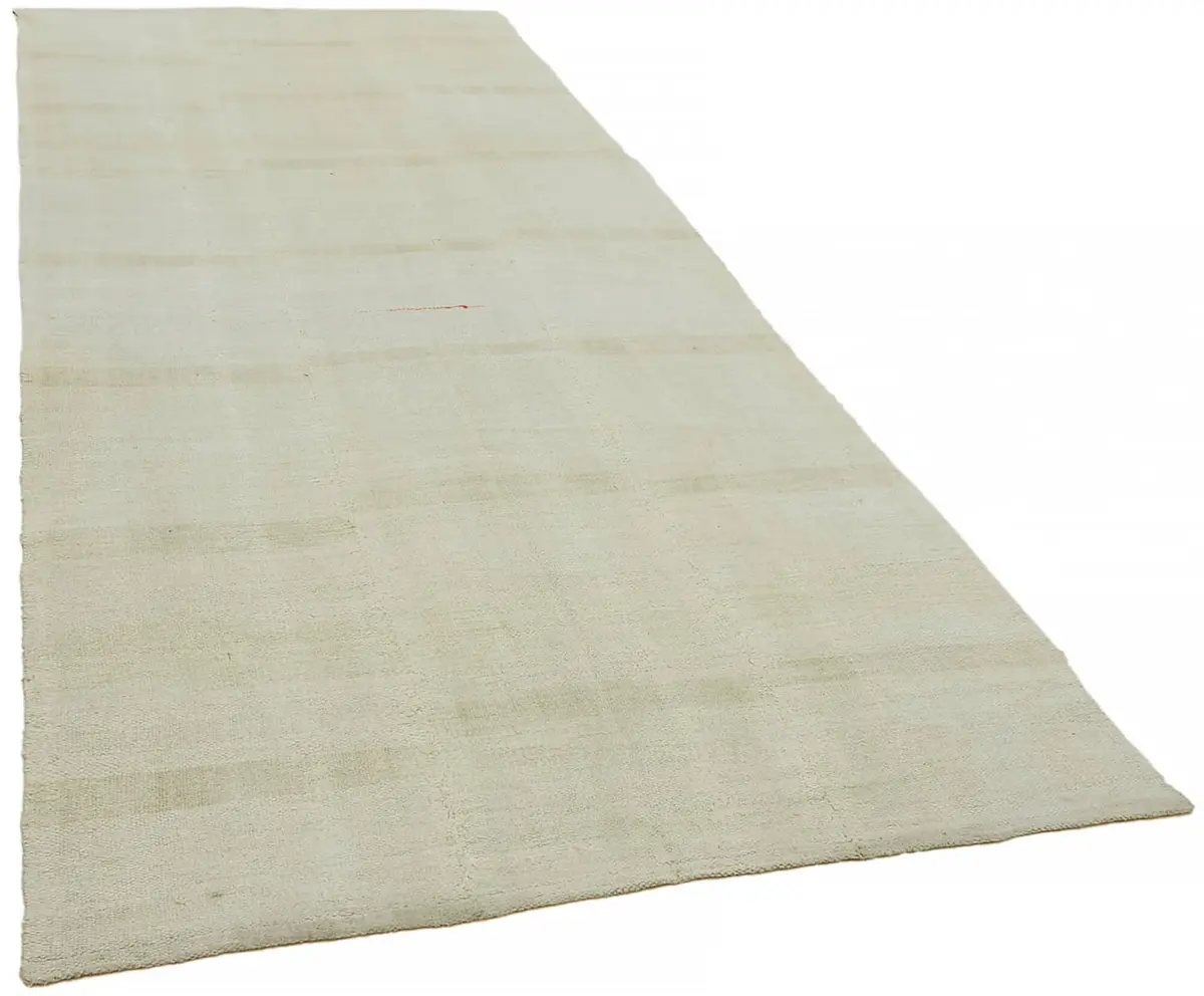 Kendir Çizgili Bej Kenevir İpinden El Dokuma Kilim-170x370 - Görsel 2