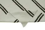 Kendir Çizgili Beyaz Kenevir İpinden El Dokuma Kilim-200x366 - Görsel 6