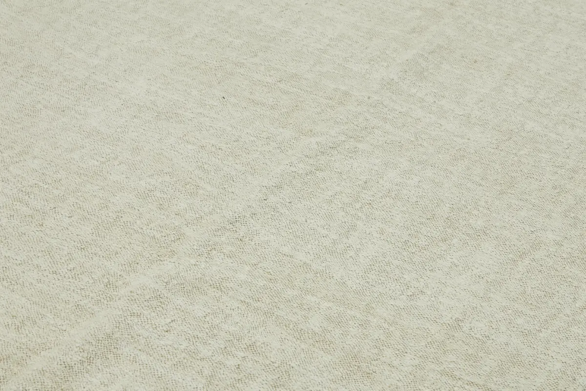 Kendir Çizgili Bej Kenevir İpinden El Dokuma Kilim-238x353 - Görsel 5