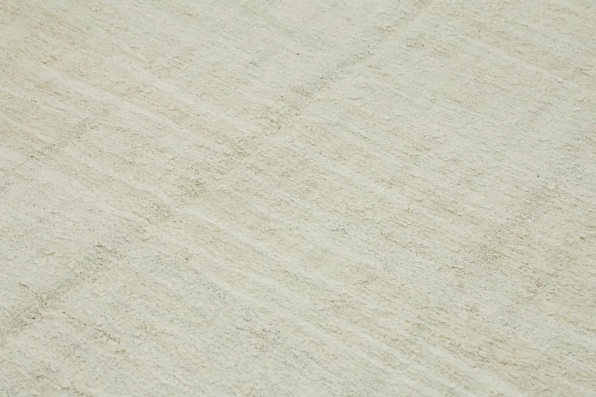 Kendir Çizgili Bej Kenevir İpinden El Dokuma Kilim-244x351 - Görsel 5