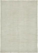 Kendir Çizgili Beyaz Kenevir İpinden El Dokuma Kilim-240x337