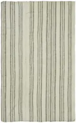 Kendir Çizgili Bej Kenevir İpinden El Dokuma Kilim-225x355