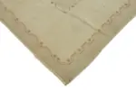 Anadolu Eskitme Bej Pamuk Üzerine Yün El Dokuma Halı-166x264 - Görsel 4