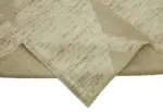 Tribal Modern Dizayn Bej Pamuk Üzerine Yün El Dokuma Halı-311x417 - Görsel 6