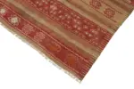 Anadolu Eskitme Multi Renk Pamuk Üzerine Yün El Dokuma Kilim-158x254 - Görsel 4