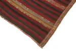 Anadolu Eskitme Multi Renk Pamuk Üzerine Yün El Dokuma Kilim-180x297 - Görsel 4