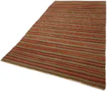 Anadolu Eskitme Multi Renk Pamuk Üzerine Yün El Dokuma Kilim-153x270 - Görsel 3