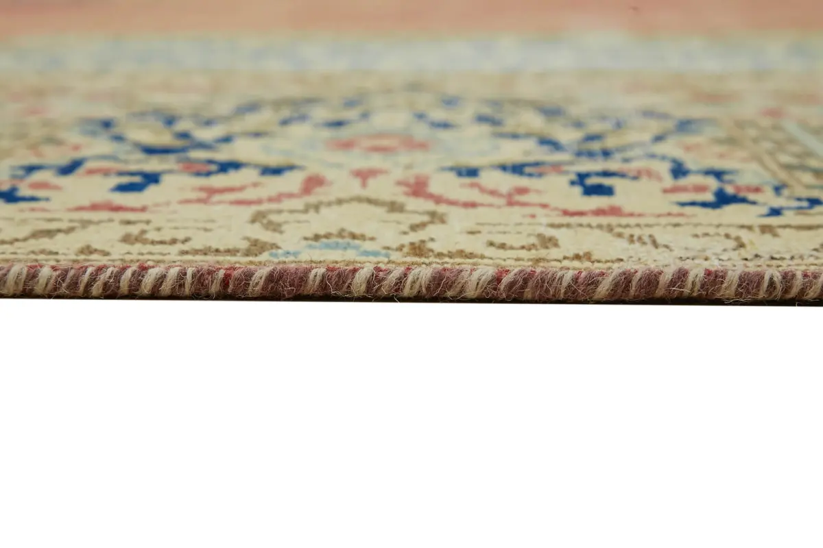 Dubai Eskitme Bej Pamuk Üstü Yün El Dokuma Halı-303x383 - Görsel 8