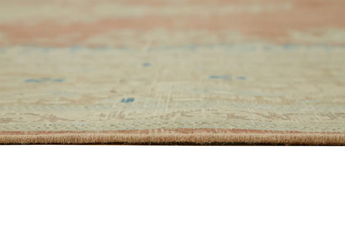 Dubai Eskitme Bej Pamuk Üstü Yün El Dokuma Halı-297x382 - Görsel 8