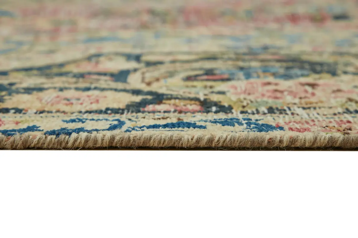 Dubai Eskitme Bej Pamuk Üstü Yün El Dokuma Halı-292x385 - Görsel 8